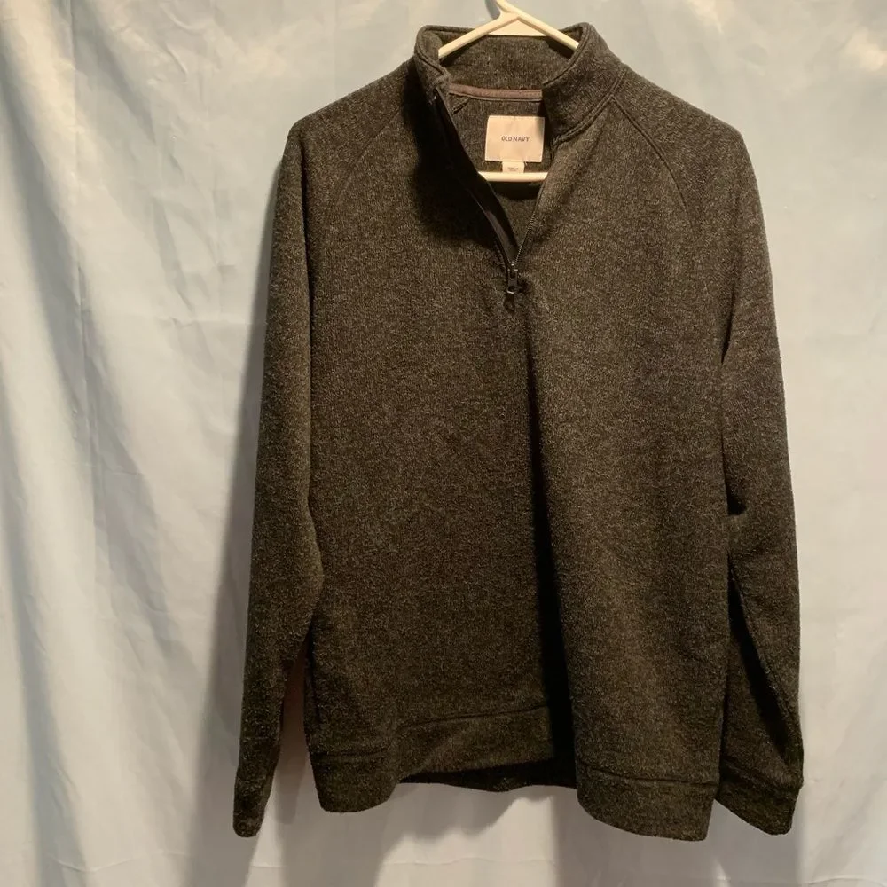 Old Navy Quarter Zip Pull over sweater M